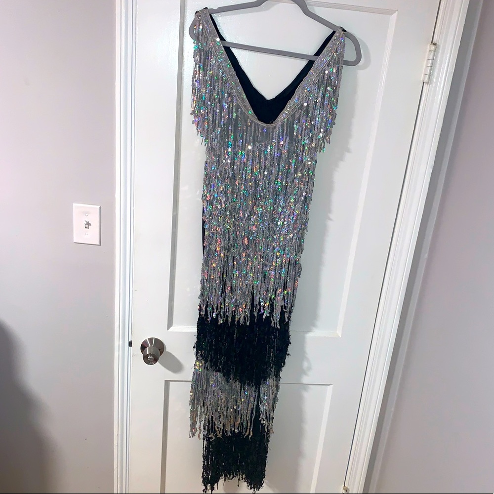Custom Made Fringe Dress